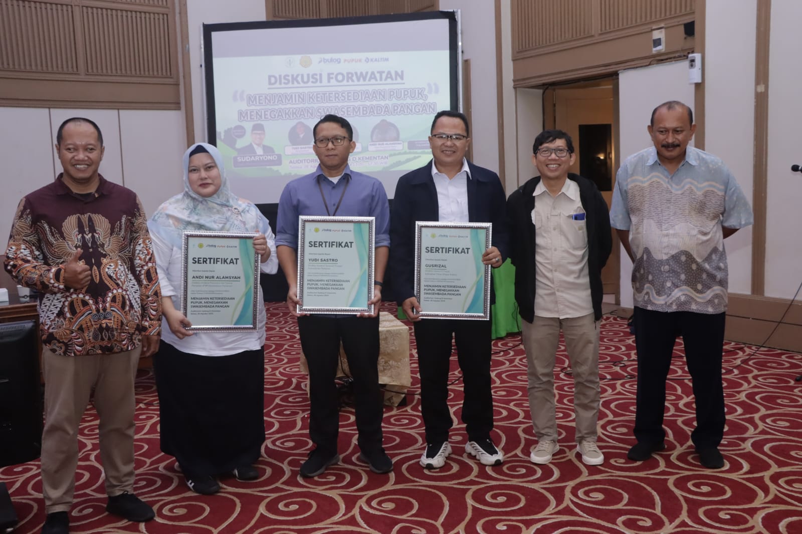 Pupuk Kaltim & Kementan Jamin Ketersediaan Pupuk Bersubsidi