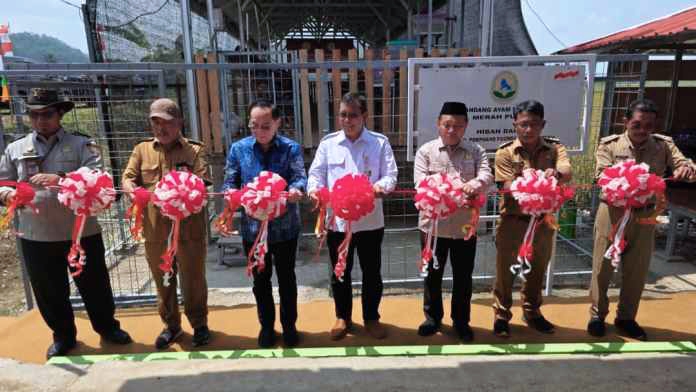 CPI Hibahkan Kandang Layer Ke-3 di Banyumas