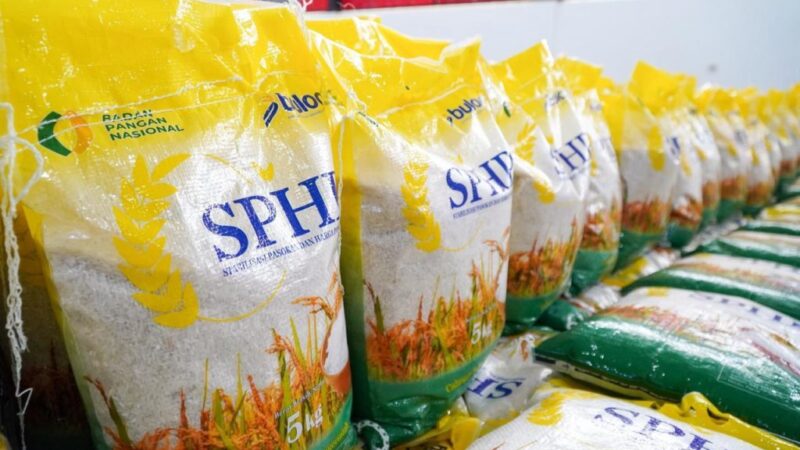 Penyaluran Beras SPHP Capai 8 Ribu Ton, Harga Beras Medium Mulai Turun