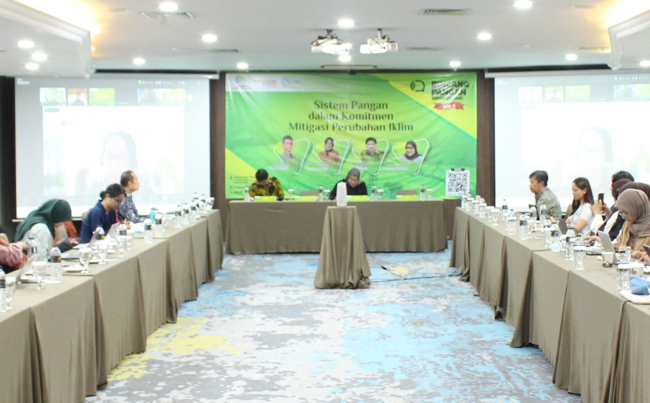 Komitmen Mitigasi Perubahan Iklim di Sektor Pangan Penting Guna Mengurangi  Risiko Bencana