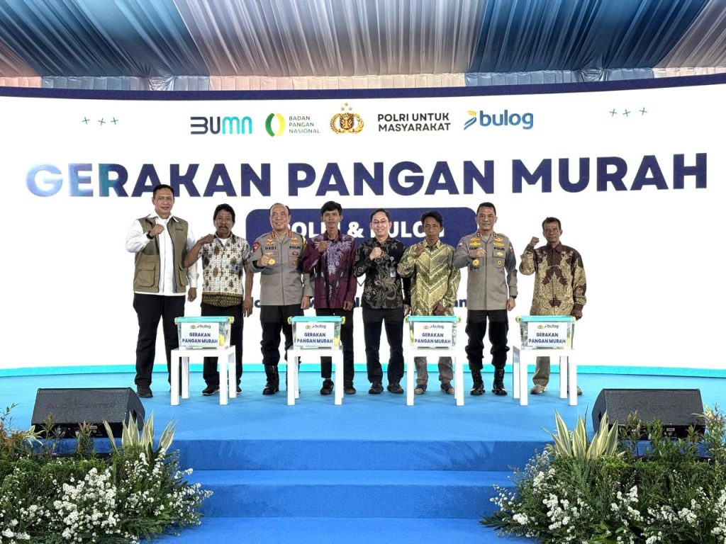 Bulog dan Polri Luncurkan Gerakan Pangan Murah Jelang Idul Fitri