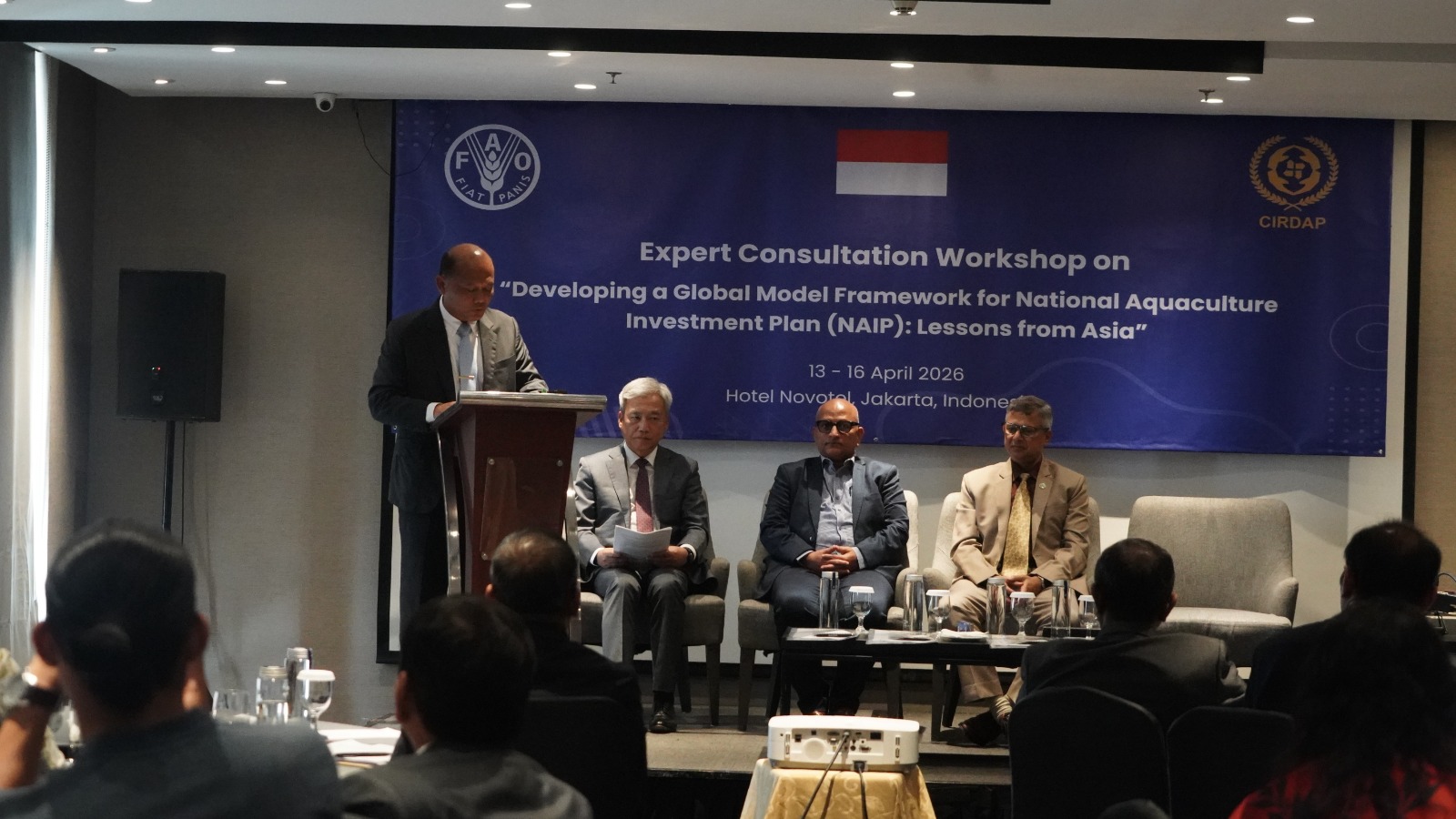 Indonesia Dorong Investasi Akuakultur Berkelanjutan Lewat Workshop FAO-CIRDAP
