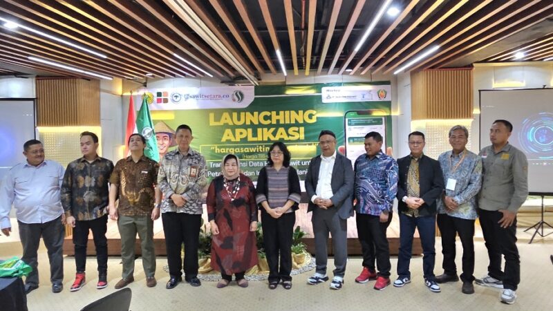 APKASINDO Luncurkan Aplikasi Informasi Harga TBS dan CPO